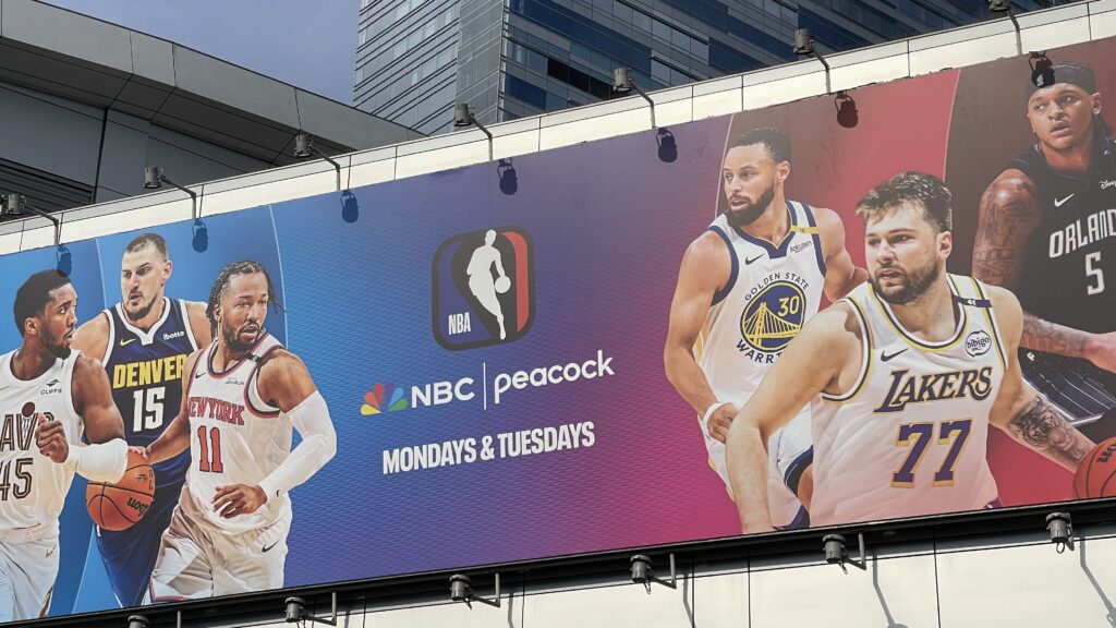 NBC on NBA Banner